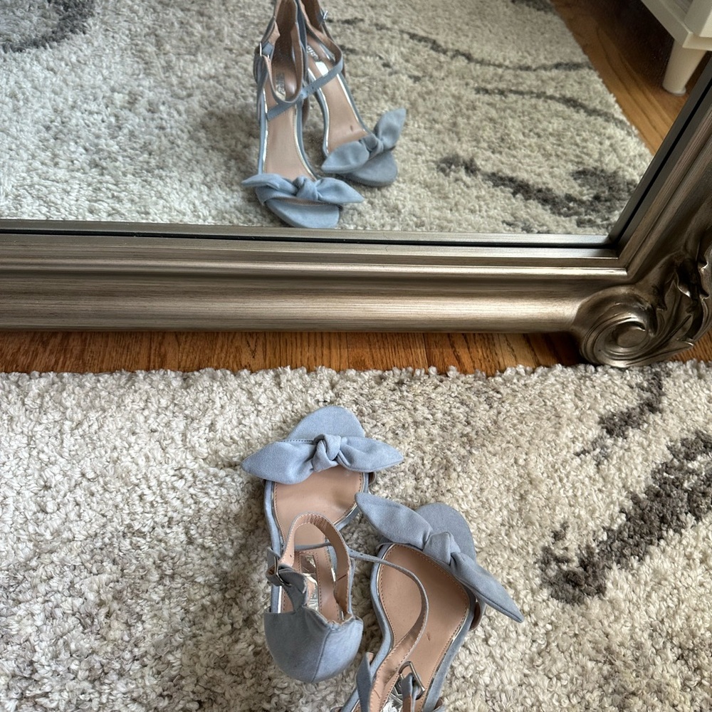 Elegant Blue Women's Heels